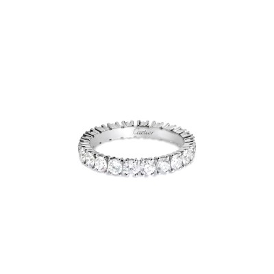 CARTIER DESTINÉE WEDDING RING, WIDTH 3.3 MM, PAVED N4127300